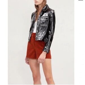 Corduroy Caramel High Rise Maje Ivelle Shorts [Small] [NEW]